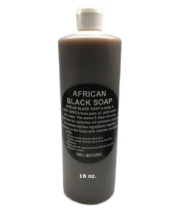 Liquid African Black Soap 16oz