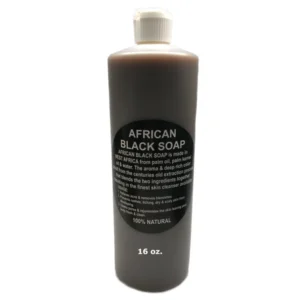 Liquid African Black Soap 16oz
