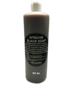 Liquid African Black Soap 32oz