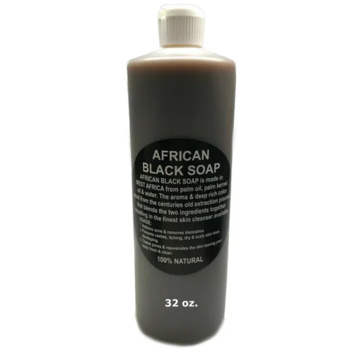 AfricanBlackSoap32oz._600x Liquid African Black Soap 32oz
